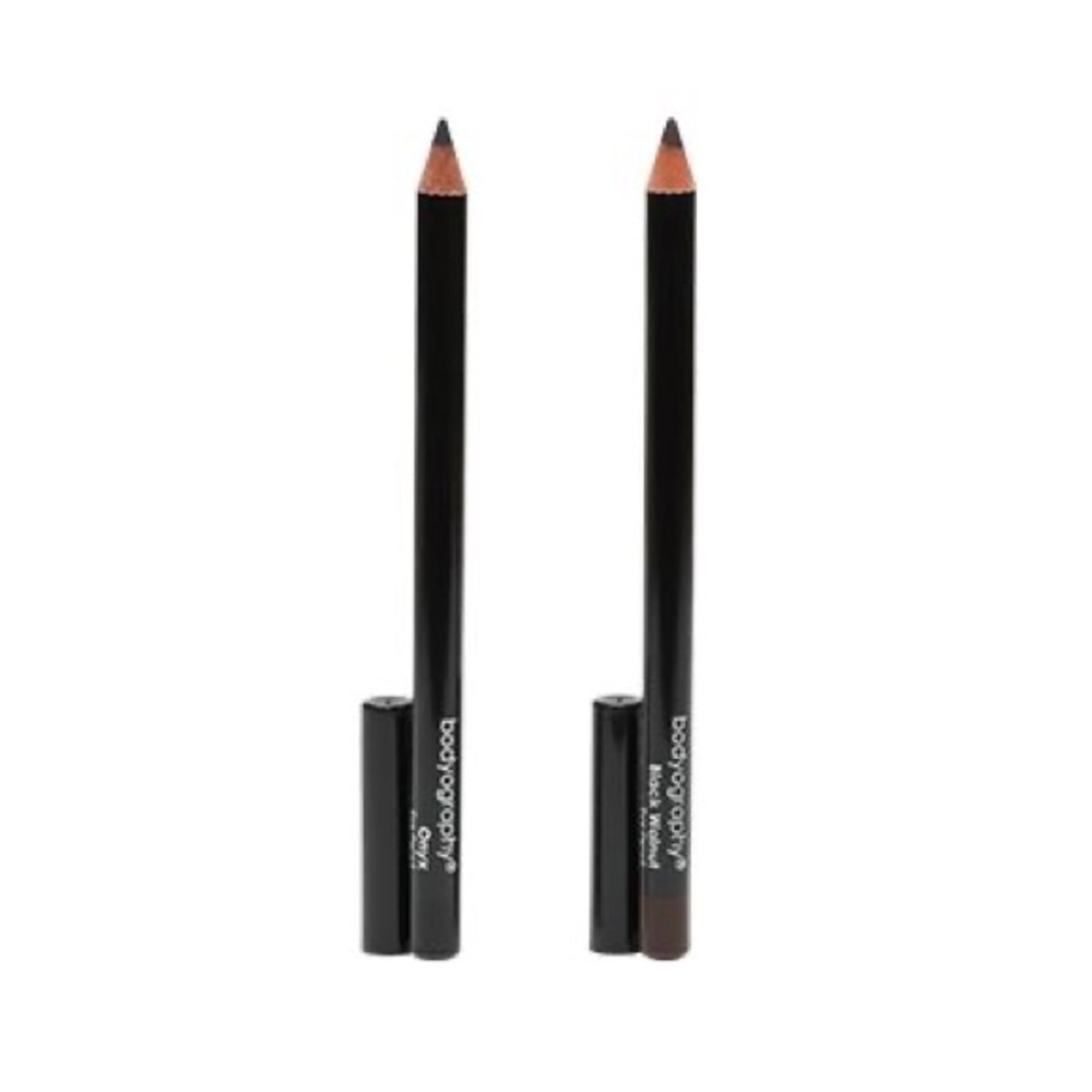 Bodyography New Eye‎ Pencil Duo Colors Onyx and Black Walnut Brown MSRP $16